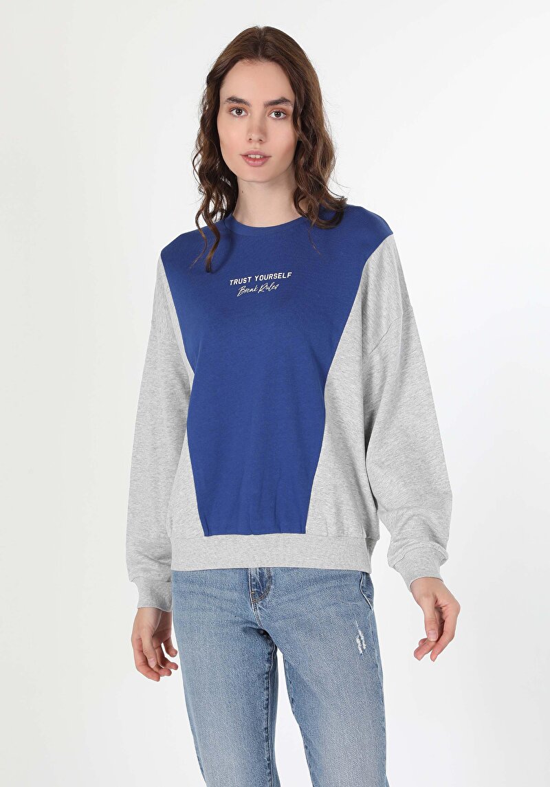 Зображення Толстовка Жіноча Блакитна  Cl1060170