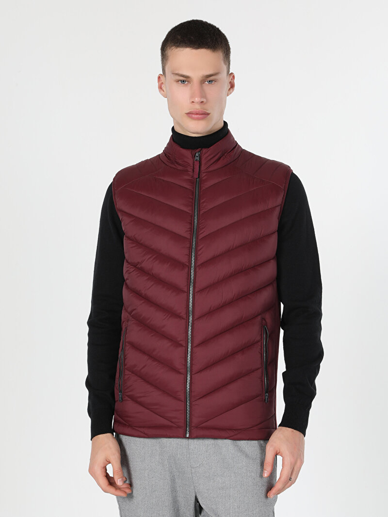 Показати інформацію про Жилет Чоловічий Бордовий  Cl1045390
