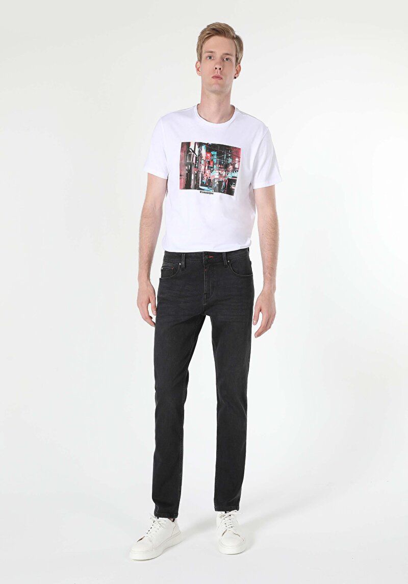 Показати інформацію про 044 Karl Джинси Чоловічі  Прямого Крою Cl1060736