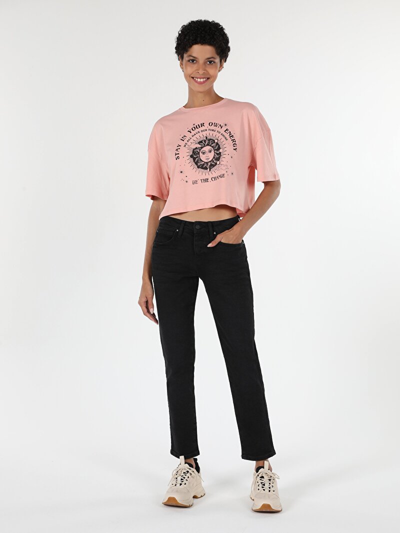 Показати інформацію про 892 Alına Джинси Жіночі Чорні Бойфренди Cl1051968