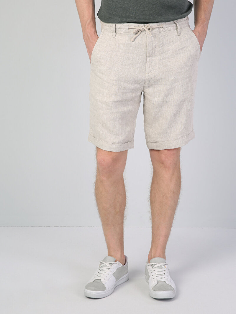 Показати інформацію про Шорти Чоловічі Сірі Класичного Крою Cl1042183