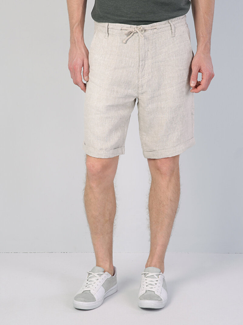 Показати інформацію про Шорти Чоловічі Сірі Класичного Крою Cl1042183