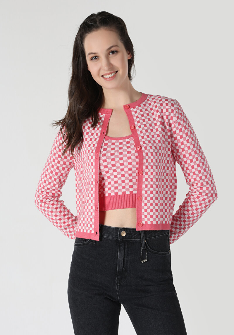 Зображення Кардиган Жіночий Рожевий  Cl1062830