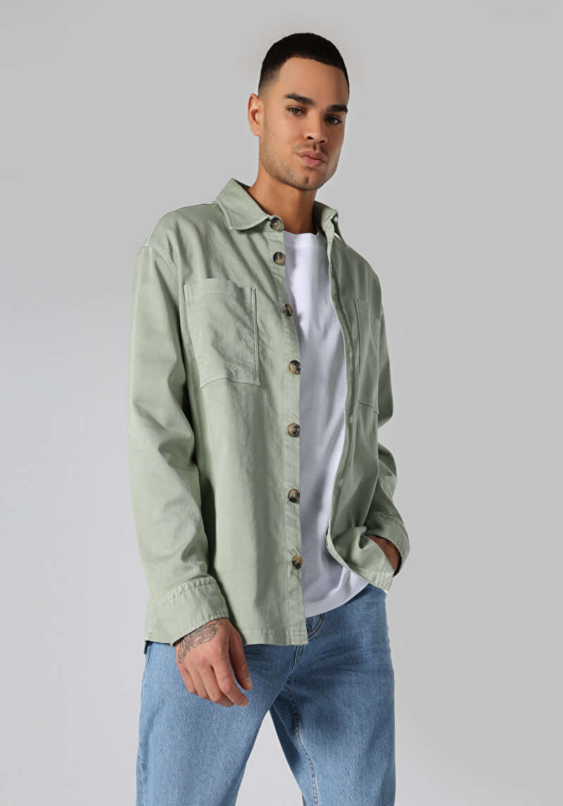 Зображення Сорочка З Довгим Рукавом Чоловіча   Cl1059711