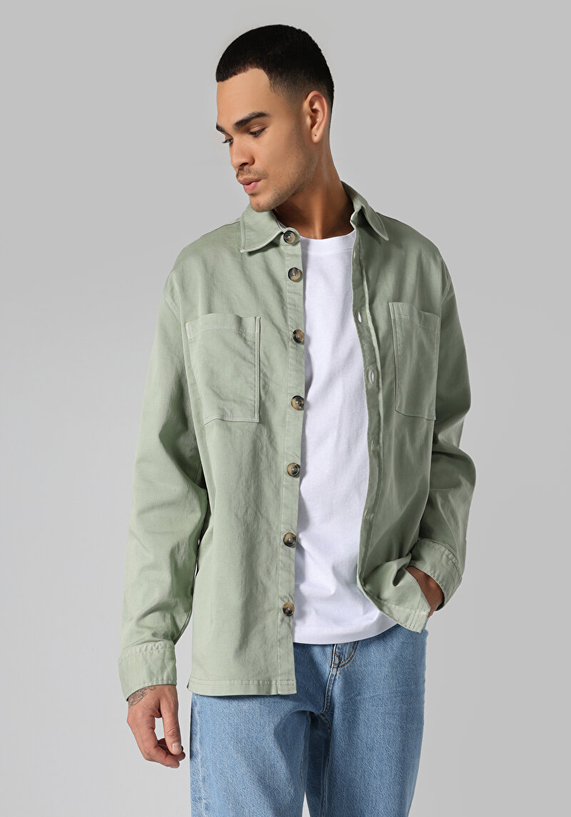 Показати інформацію про Сорочка З Довгим Рукавом Чоловіча   Cl1059711