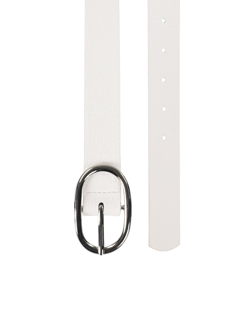 Показати інформацію про Ремінь Жіночий Білий  Cl1059168