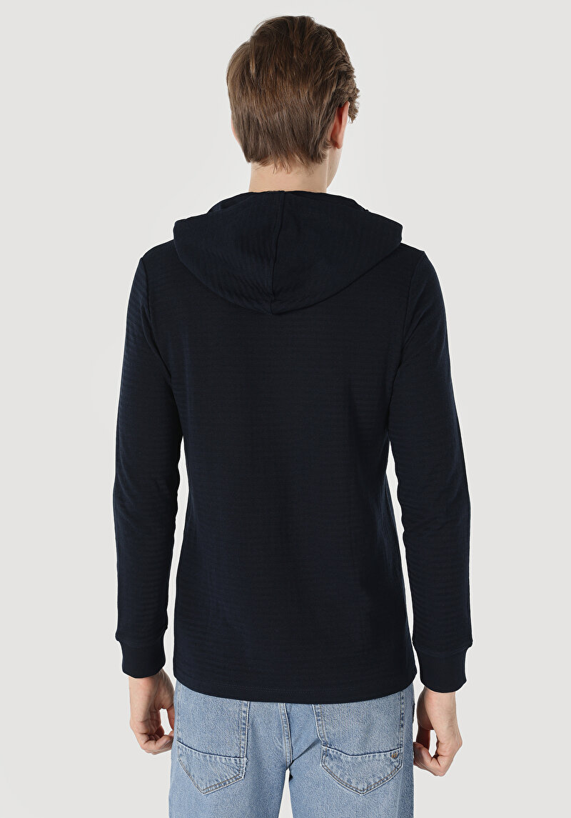 Показати інформацію про Футболка З Довгим Рукавом Чоловіча Синя  Cl1061693