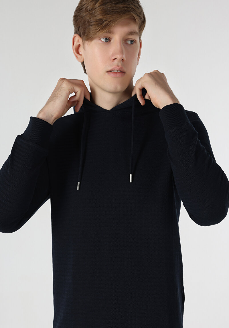 Показати інформацію про Футболка З Довгим Рукавом Чоловіча Синя  Cl1061693