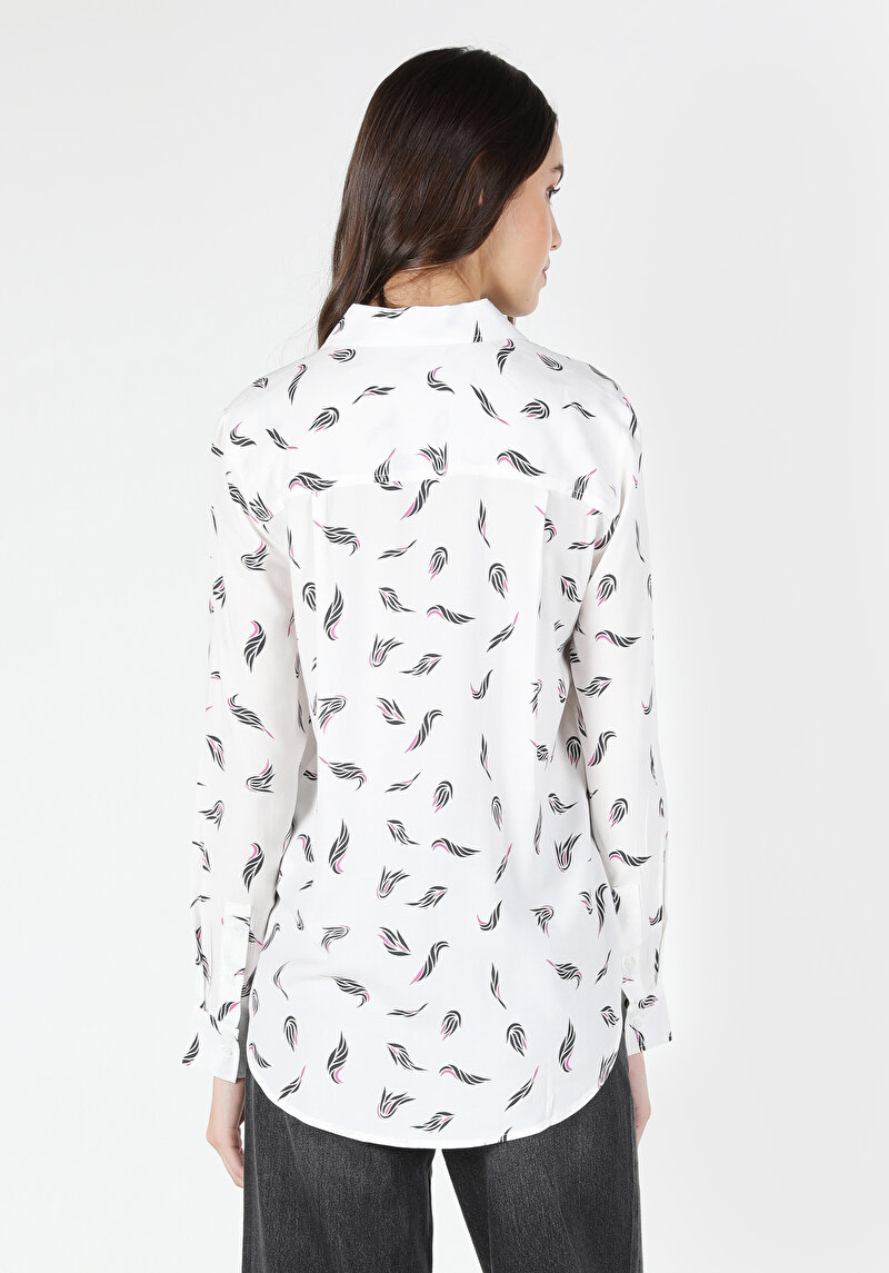 Показати інформацію про Сорочка З Довгим Рукавом Жіноча Біла  Cl1062957