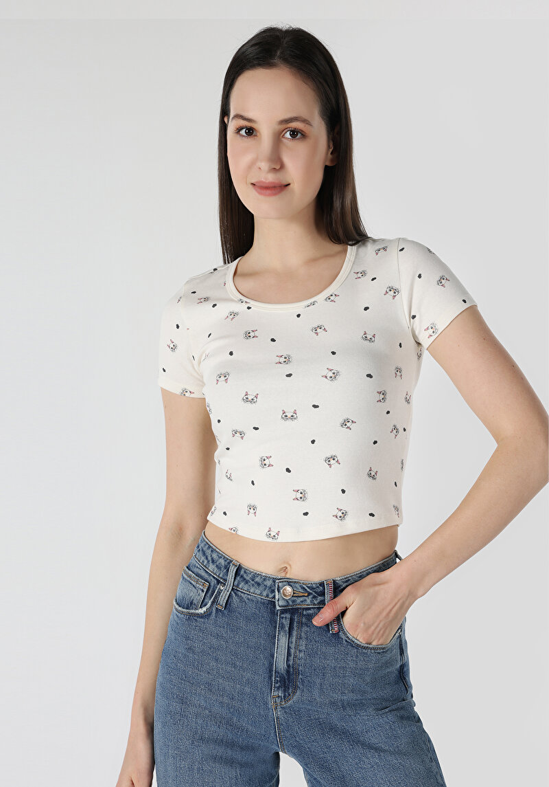Зображення Футболка З Коротким Рукавом Жіноча Біла  Cl1063222