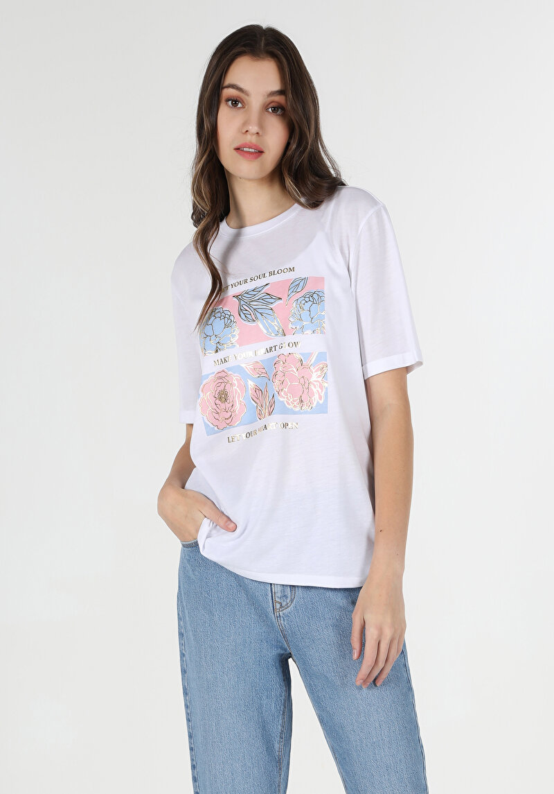 Зображення Футболка З Коротким Рукавом Жіноча Біла  Cl1063246