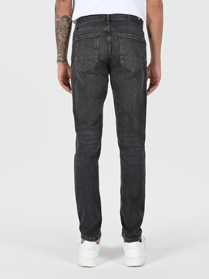 Зображення 041 Danny Джинси Чоловічі Блакитні Вузького Крою Cl1062300