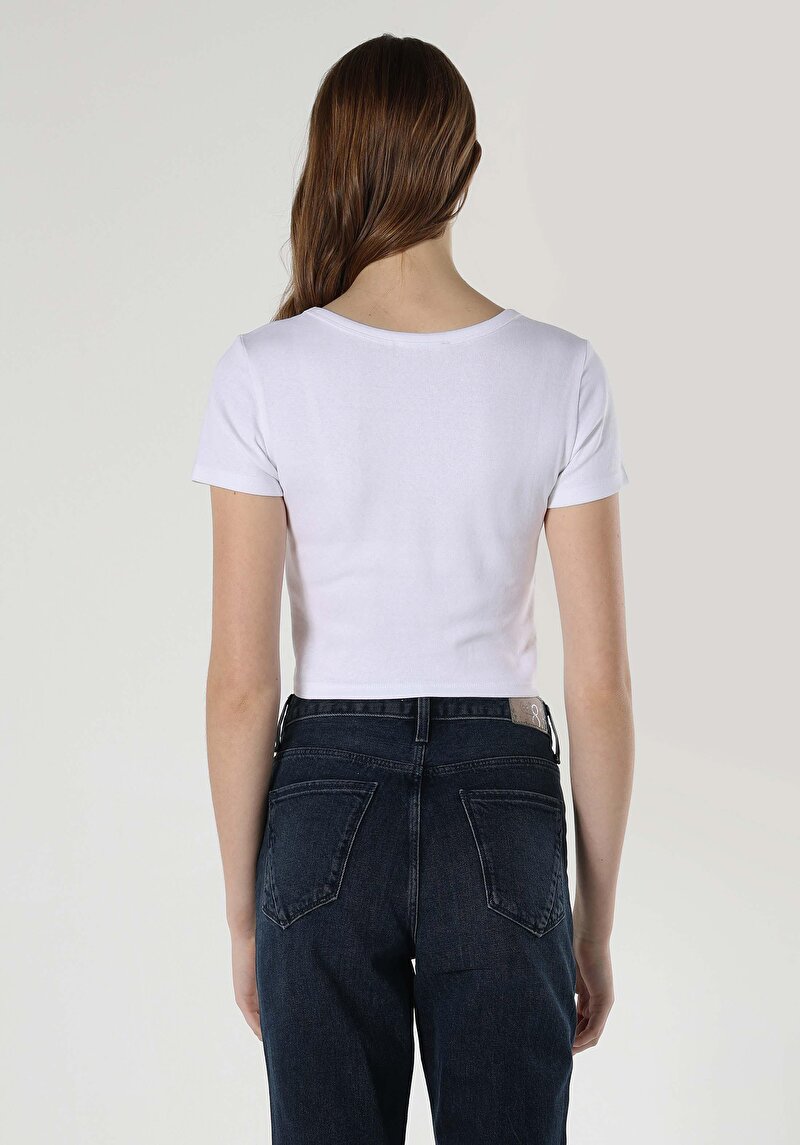 Зображення Футболка З Коротким Рукавом Жіноча Біла Cl1063461