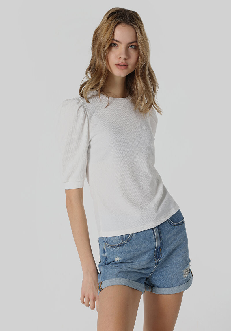 Зображення Футболка З Коротким Рукавом Жіноча Біла  Cl1063303