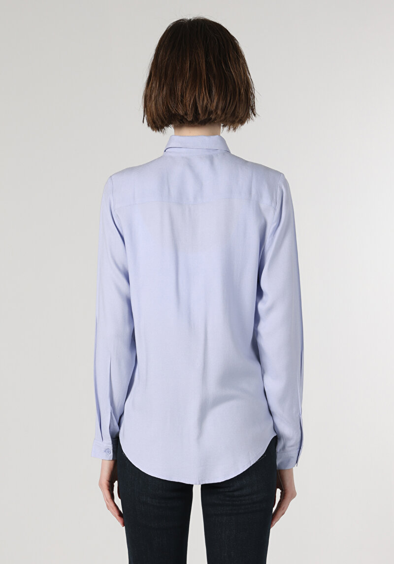 Показати інформацію про Сорочка З Довгим Рукавом Жіноча Фіолетова  Cl1048443