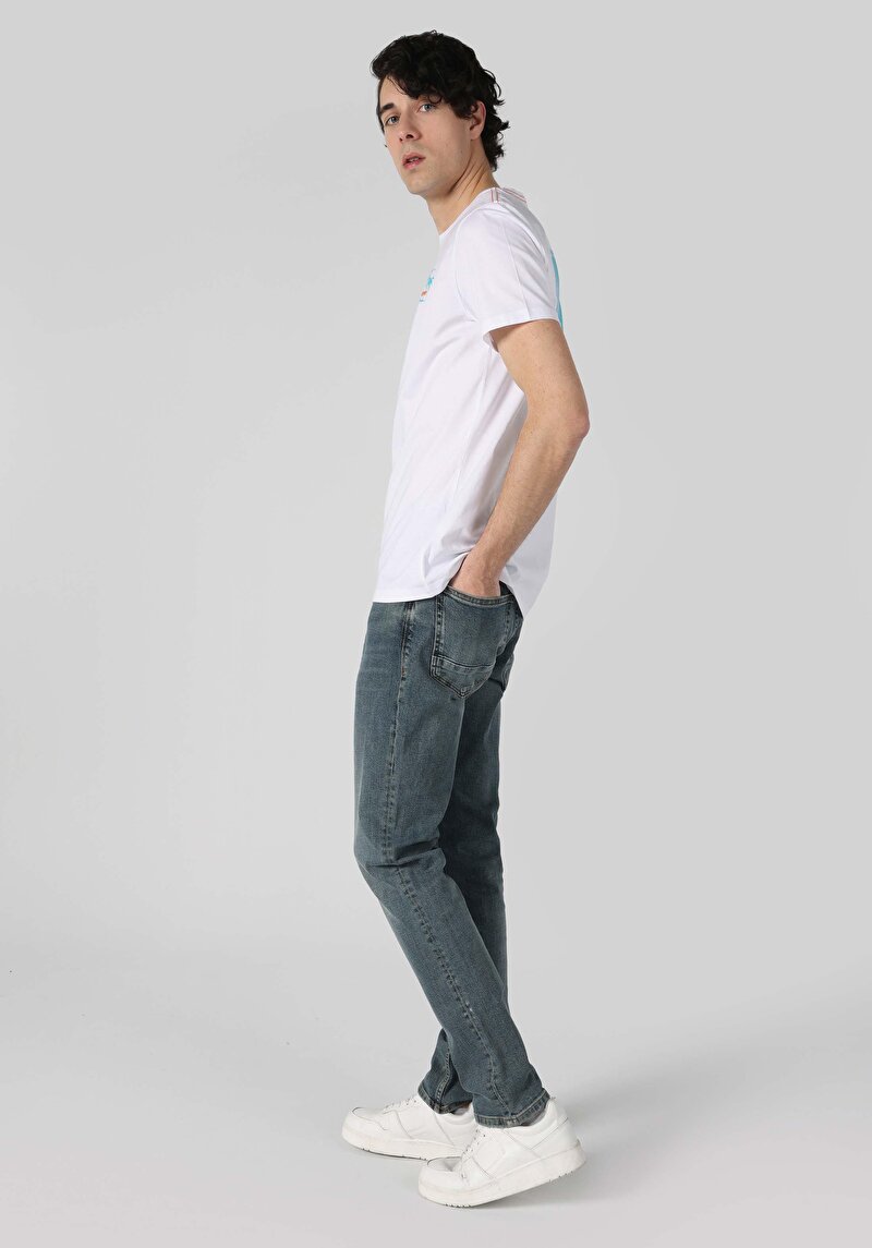 Зображення Футболка З Коротким Рукавом Чоловіча Біла  Cl1062662