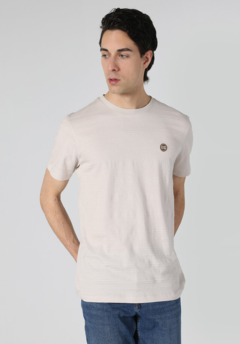 Зображення Футболка З Коротким Рукавом Чоловіча Сіра  Cl1062810