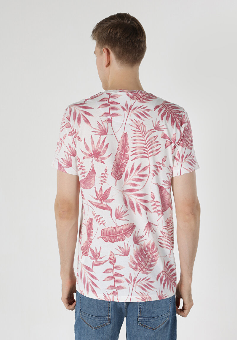 Показати інформацію про Футболка З Коротким Рукавом Чоловіча Біла  Cl1063114