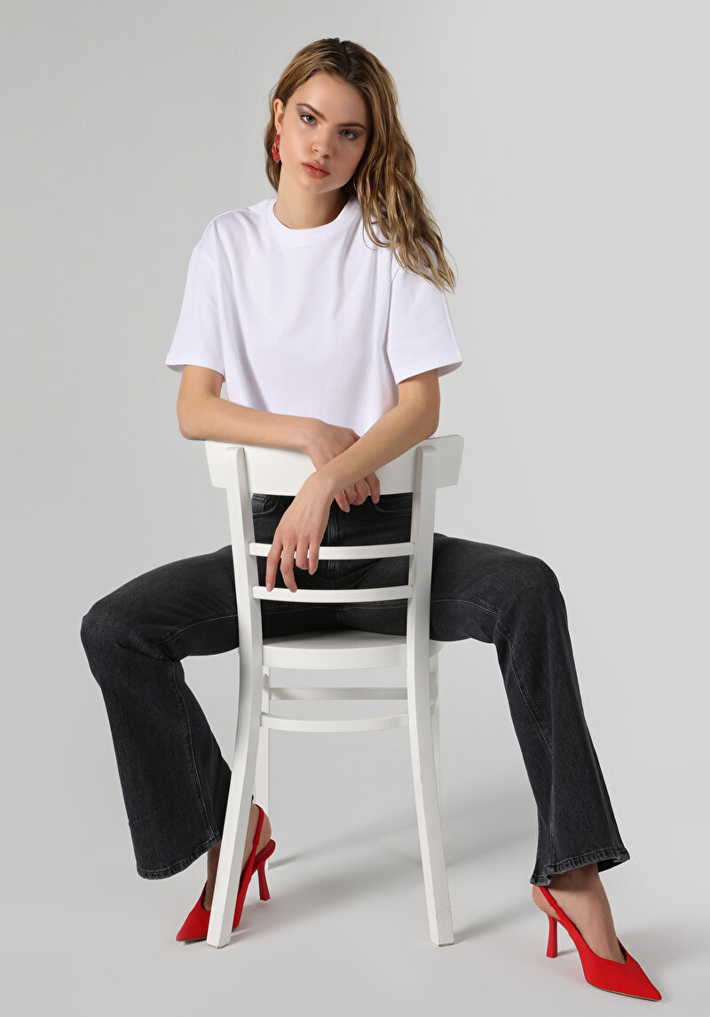 Зображення Футболка З Коротким Рукавом Жіноча Біла  Cl1063420