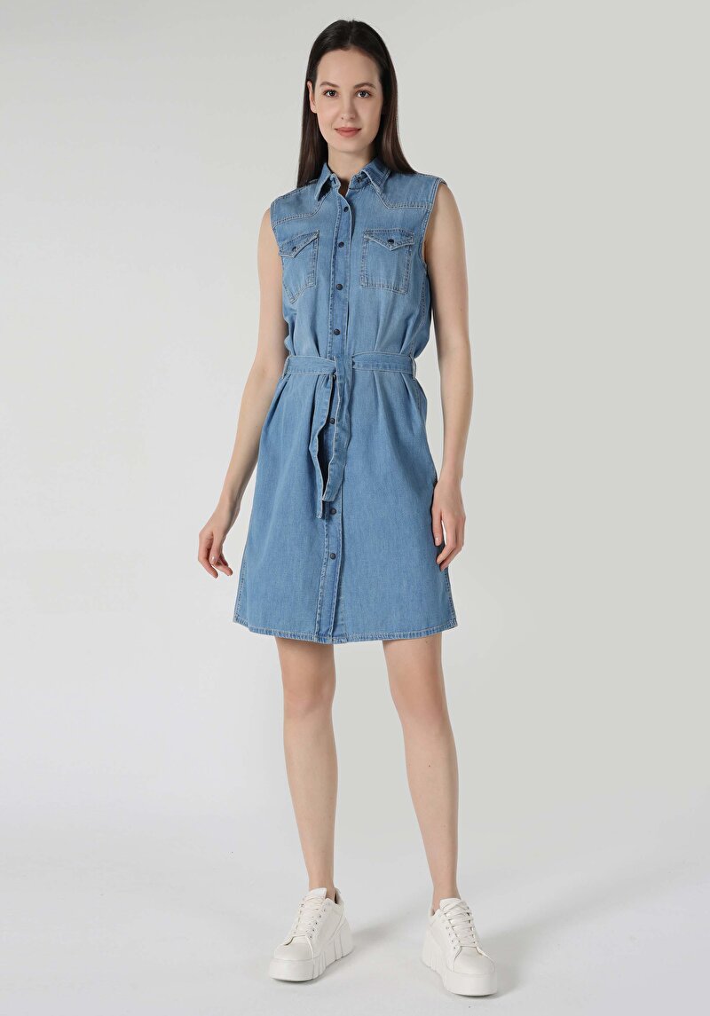 Показати інформацію про Сукня Жіноча Блакитна  Cl1063508