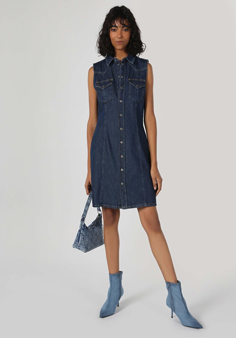 Показати інформацію про Сукня Жіноча Блакитна  Cl1063506