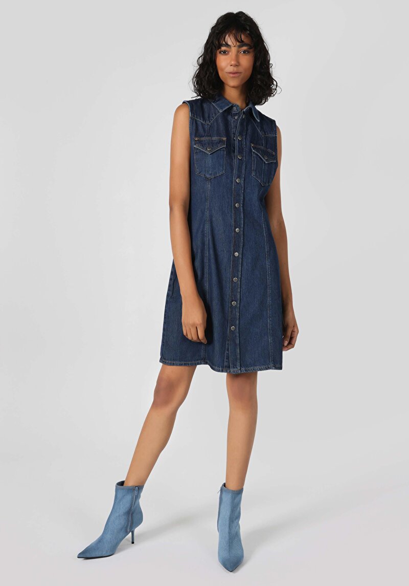 Показати інформацію про Сукня Жіноча Блакитна  Cl1063506