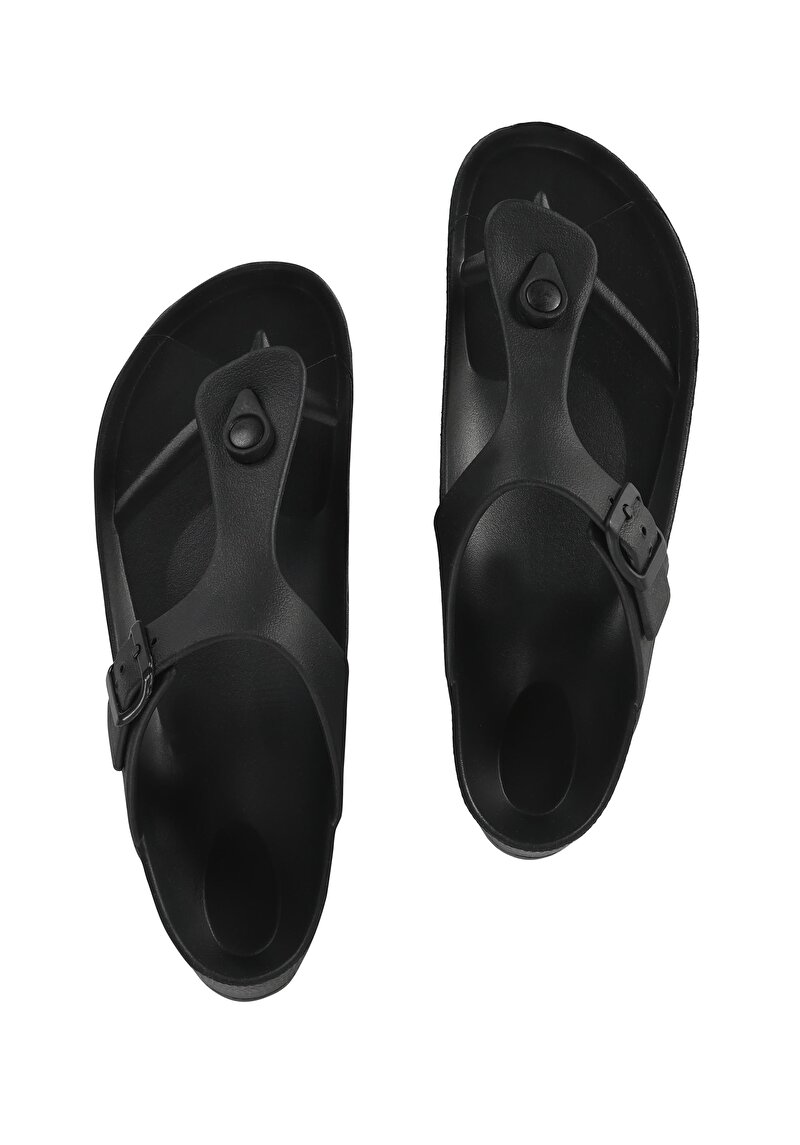 Зображення Шльопанці Чоловічі Чорні  Cl1064258