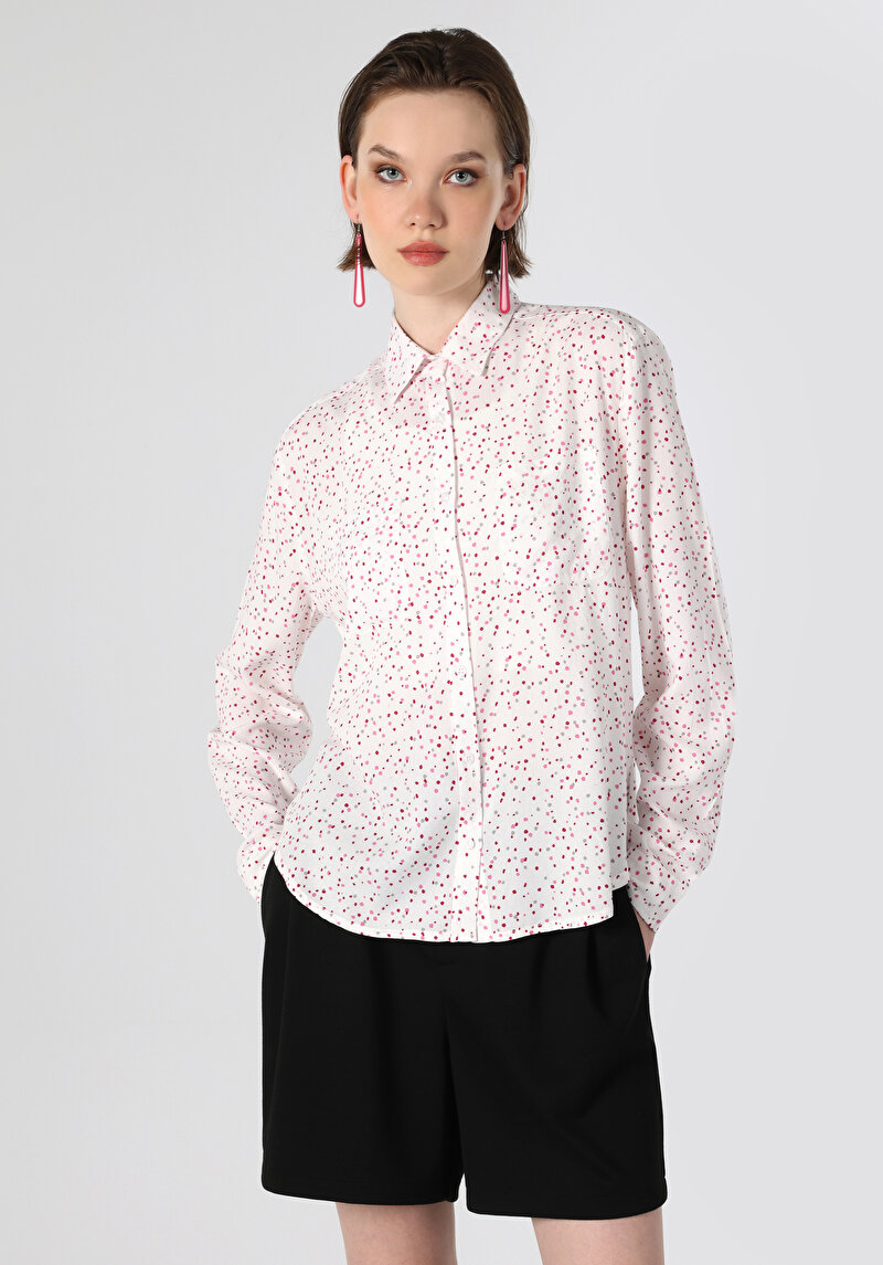 Показати інформацію про Сорочка З Довгим Рукавом Жіноча Мультіколор  Cl1062958