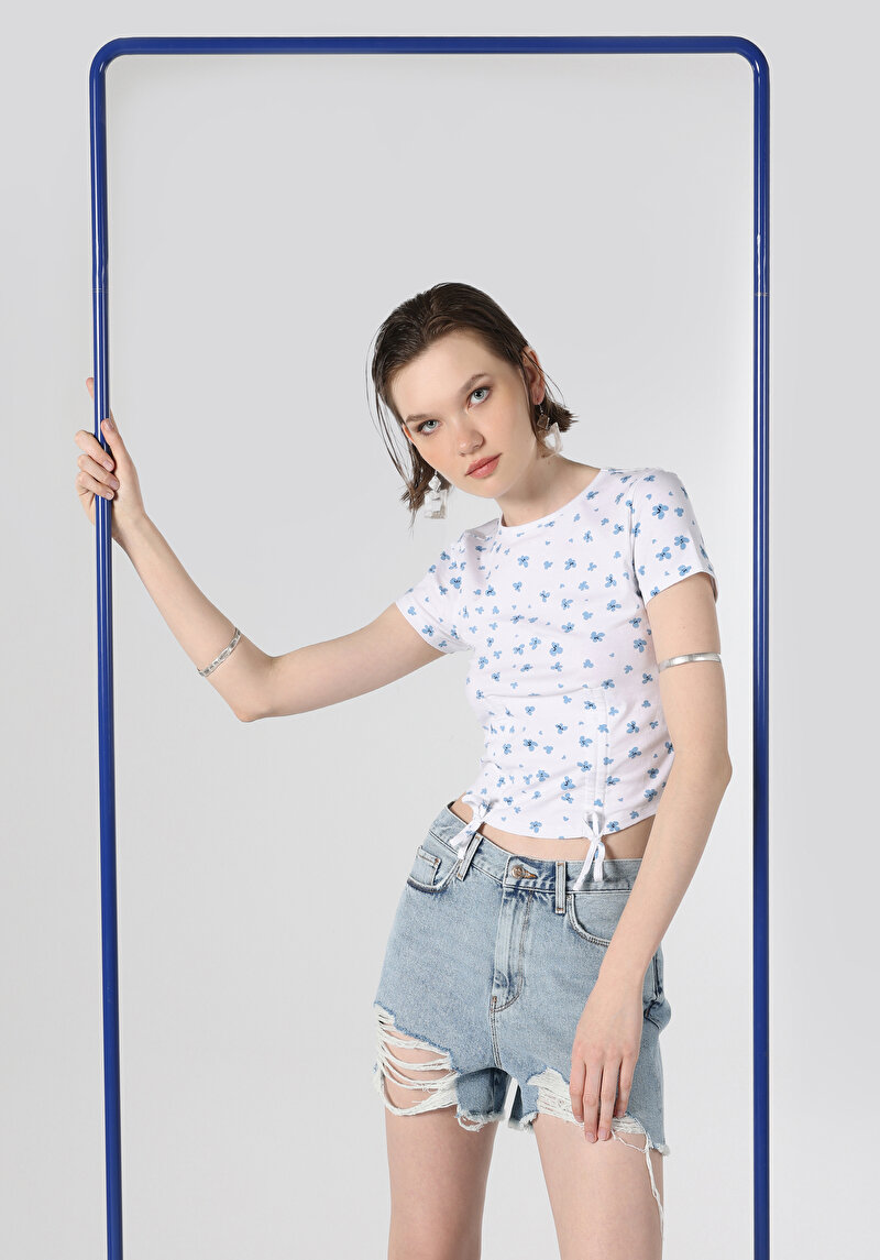 Зображення Футболка З Коротким Рукавом Жіноча Біла  Cl1063244