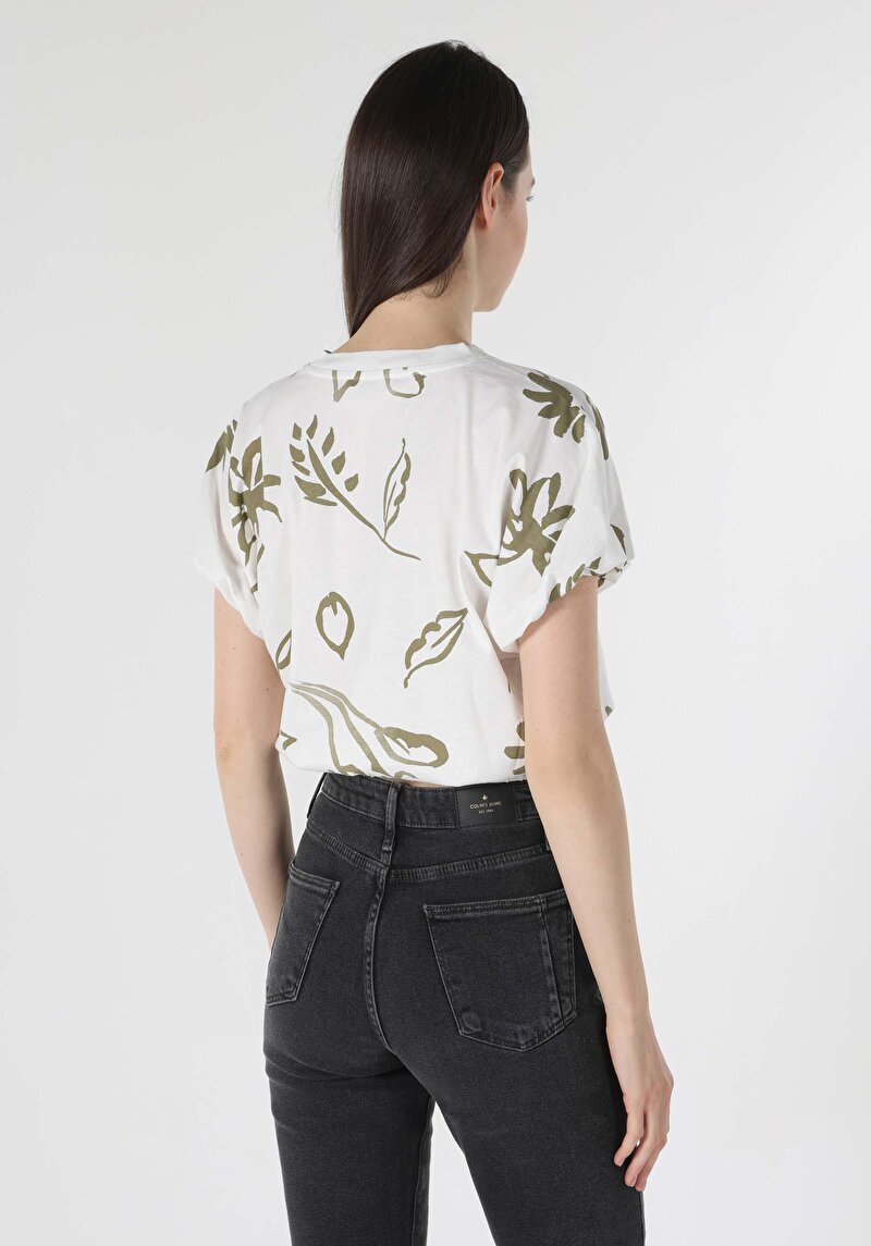 Показати інформацію про Футболка З Коротким Рукавом Жіноча Біла  Cl1063813