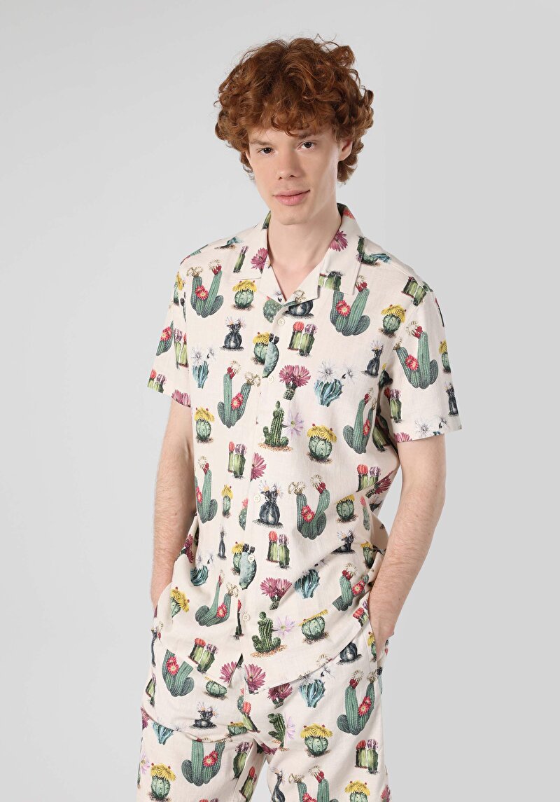 Зображення Сорочка З Коротким Рукавом Чоловіча Мультіколор  Cl1064189