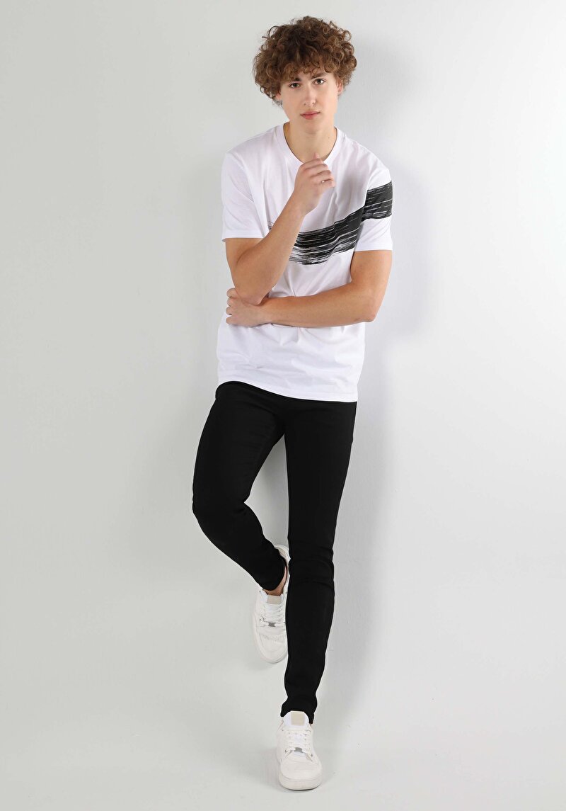 Зображення Футболка З Коротким Рукавом Чоловіча Біла  Cl1063651