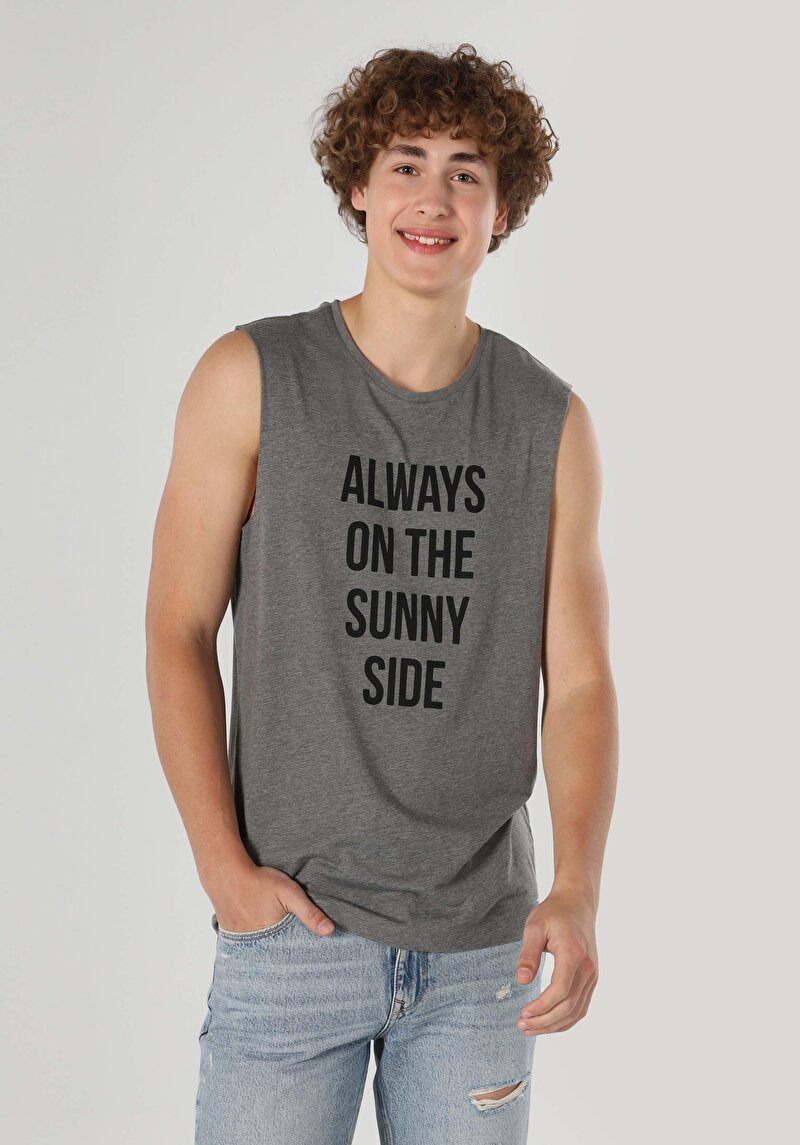 Показати інформацію про Майка Чоловіча Сіра  Cl1064282