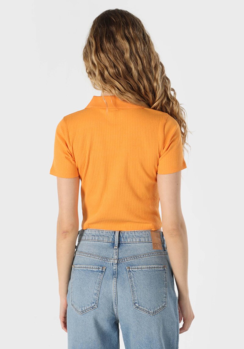 Показати інформацію про Футболка З Коротким Рукавом Жіноча Помаранчева  Cl1064043