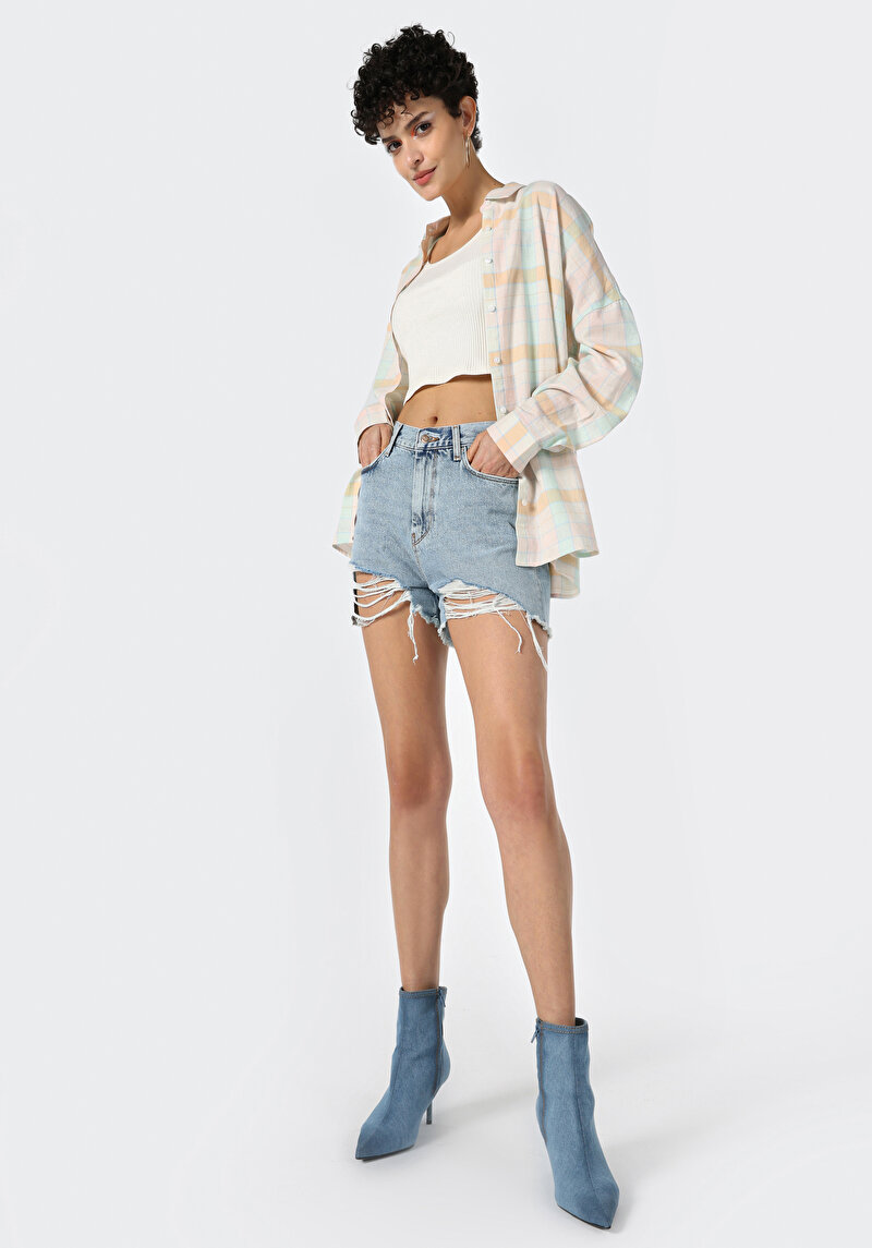 Зображення Сорочка З Довгим Рукавом Жіноча Мультіколор Cl1062919