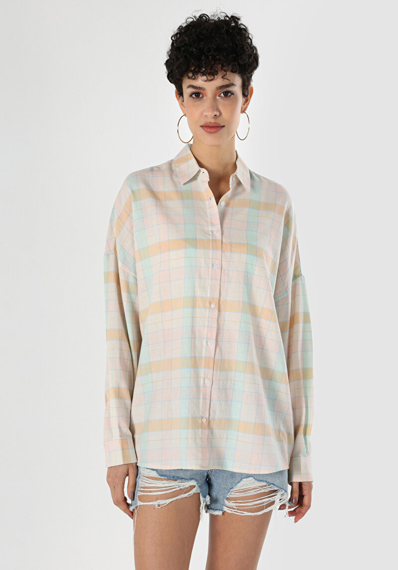 Показати інформацію про Сорочка З Довгим Рукавом Жіноча Мультіколор  Cl1062919