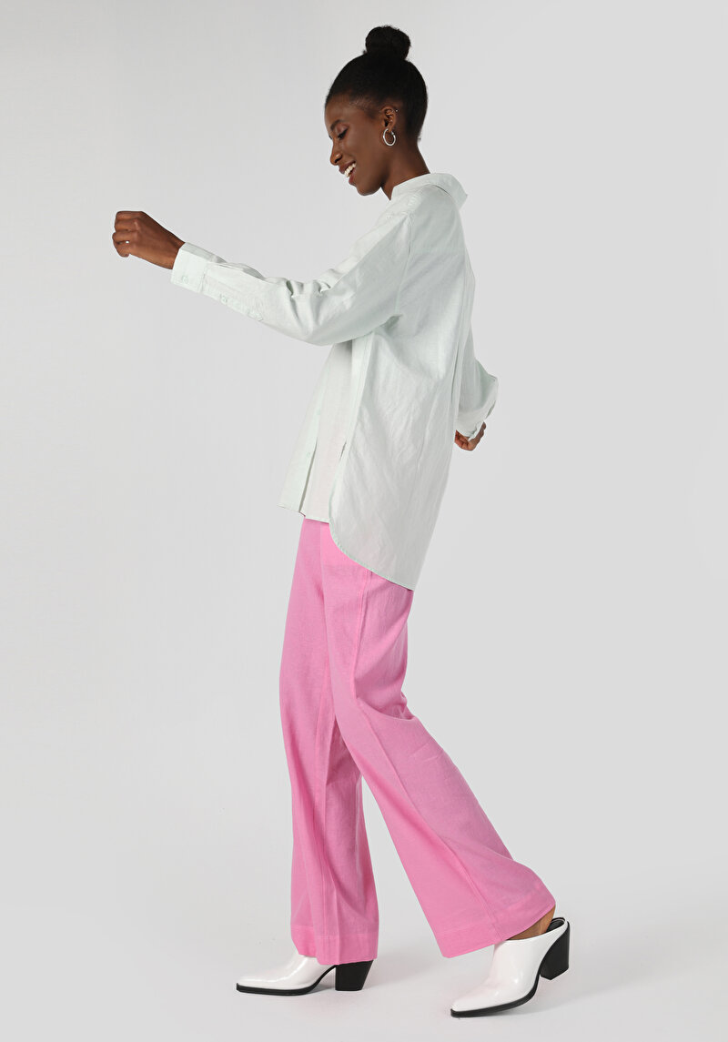 Зображення Сорочка З Довгим Рукавом Жіноча Зелена  Cl1063415