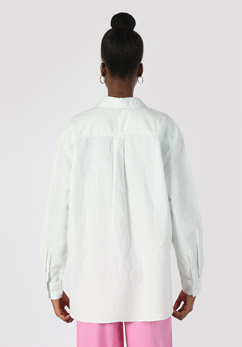 Показати інформацію про Сорочка З Довгим Рукавом Жіноча Зелена  Cl1063415