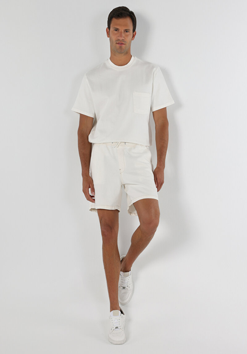 Зображення 063 Lucca Шорти Чоловічі Білі  Cl1064455