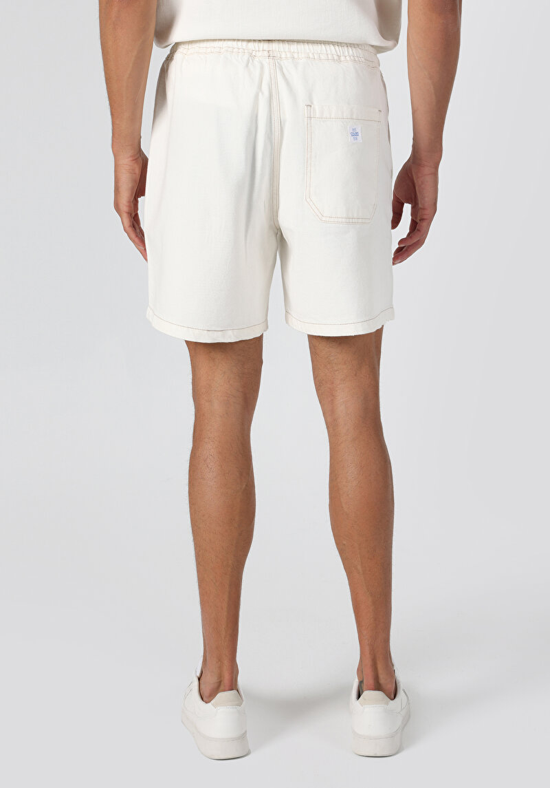 Показати інформацію про 063 Lucca Шорти Чоловічі Білі  Cl1064455