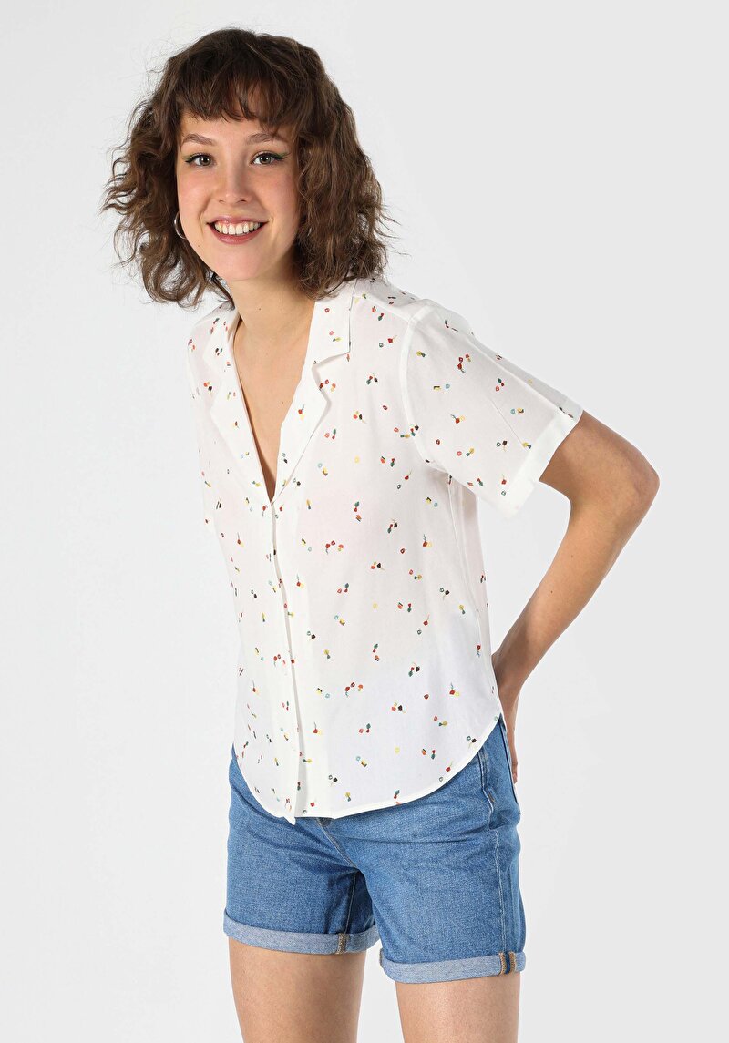 Зображення Сорочка З Коротким Рукавом Жіноча Мультіколор Cl1063871