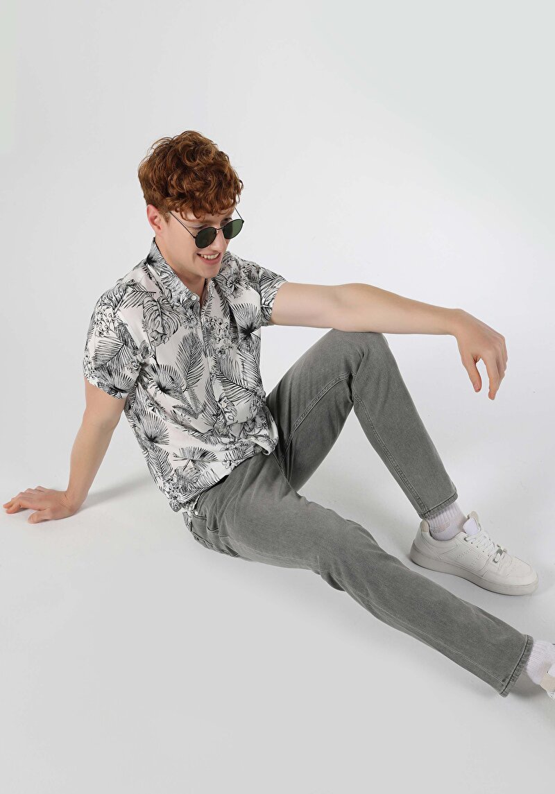 Зображення Сорочка З Коротким Рукавом Чоловіча Біла  Cl1063697