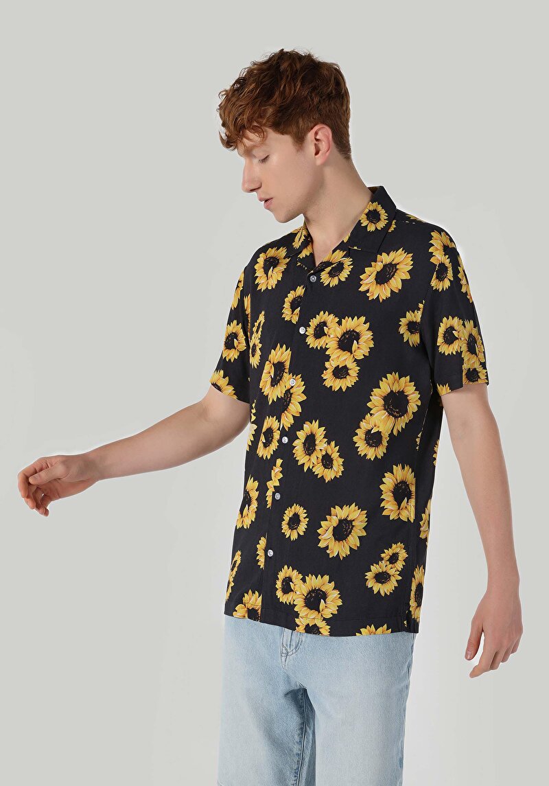 Показати інформацію про Сорочка З Коротким Рукавом Чоловіча Сіра  Cl1064188