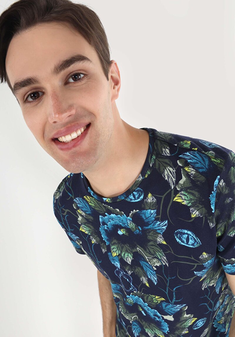 Зображення Футболка З Коротким Рукавом Чоловіча Зелена  Cl1062677