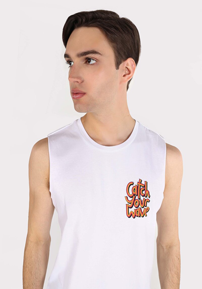 Зображення Майка Чоловіча Біла Cl1064156