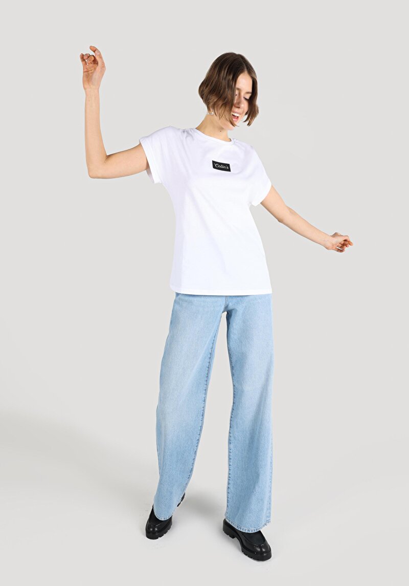 Зображення Футболка З Коротким Рукавом Жіноча Біла  Cl1067161