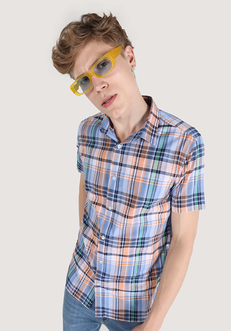 Зображення Сорочка З Коротким Рукавом Чоловіча Мультіколор  Cl1062610