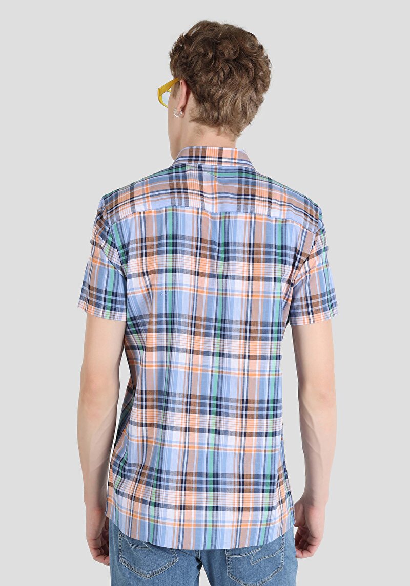 Зображення Сорочка З Коротким Рукавом Чоловіча Мультіколор Cl1062610