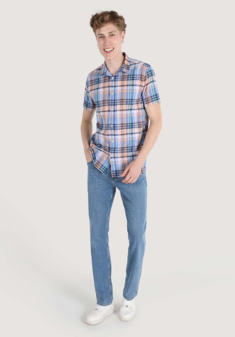 Зображення Сорочка З Коротким Рукавом Чоловіча Мультіколор Cl1062610