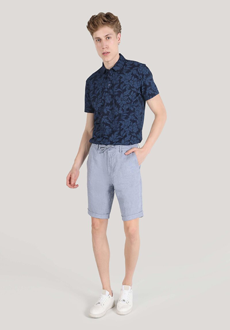 Зображення Шорти Чоловічі Блакитні  Cl1063618